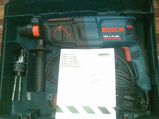 สว่าน BOSCH 3 ระบบ +กล่อง สภาพใหม่ 100\%  มือ1