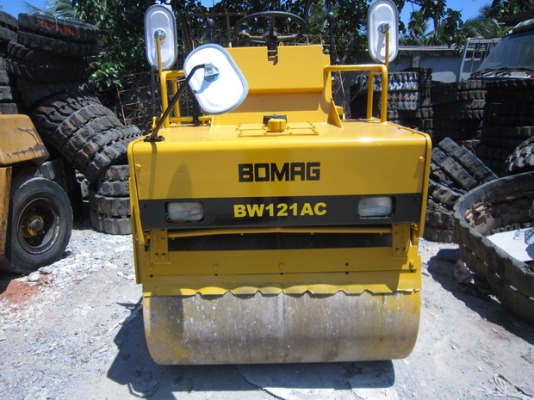 ขาย รถบดถนน 4 ตัน BOMAG รุ่น BW121AC มือสองญี่ปุ่น