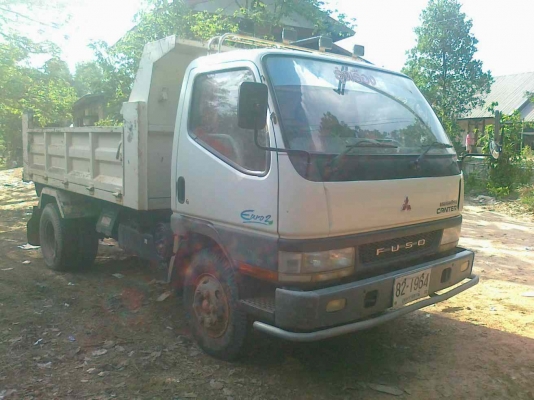 ขายรถบรรทุก 6 ล้อดั้อ MITSU CANTER EURO2 120 แรงปี 50 สวยเดิมทั้งคัน