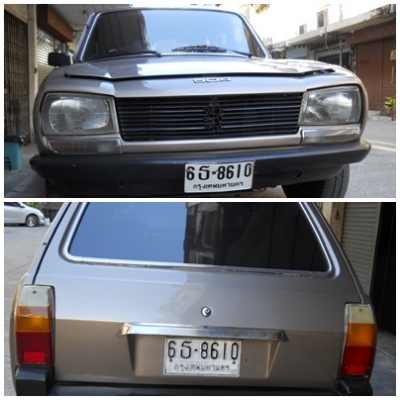 ขาย Peugeot 504แวน งามทั้งข้างนอกข้างใน