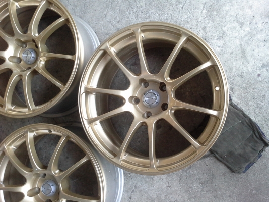 ขายล้อAdvan RZขอบ18 หน้า8หลัง9 งานเนียนๆ  14800.- ครับ
