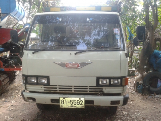 ขาย 6ล้อ HINO FB112 (WO4D)117 แรงคัซซีสวยมาก สวยตลอดเส้น ไม่ผุ ไม่ดาม เครื่องดี แรง พวงมาลัยพาวเวอร์