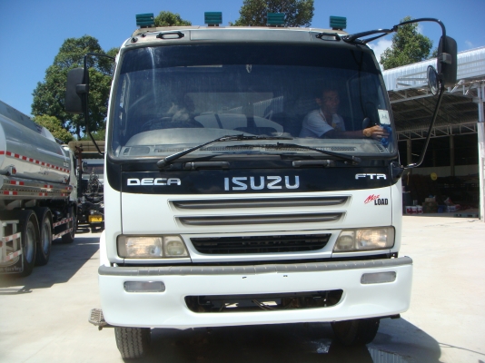 ISUZU FTR เครื่อง 195 แรง แท้งค์น้ำ 6,000 ลิตร