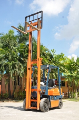 ขายFORKLIFT TOYOTA1.5ตัน เสาสูง4เมตร นำเข้าจากญี่ปุ่นยังไม่เคยใช้งานในไทย 148,000 เท่านั้น