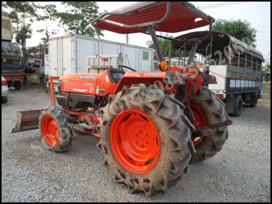 ขายด่วน KUBOTA L4508 4WD 2 เพลา 45แรง พร้อมใบมีดดันหน้าตราช้าง รถสวยใช้น้อย พร้อมใช้งานได้ทันที ราคาสุดคุ้ม ขายด่วน KUBOTA L4508 4WD 2 เพลา 45แรง พร้อมใบมีดดันหน้าตราช้าง รถสวยใช้น้อย พร้อมใช้งานได้ทันที ราคาสุดคุ้ม