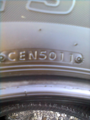 ขายยาง 265/65R17 บริสโตร์ ยางปี 11 สัปดาห์ที่ 50 สวยๆจำนวน 1 ชุด