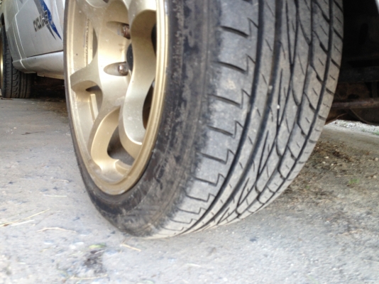 แม็กซ์ RG-D  เจแปนเรสซิ่ง 8น้ิว พร้อมยาง บริสโตน 1ชุด 6รู ขอบ17