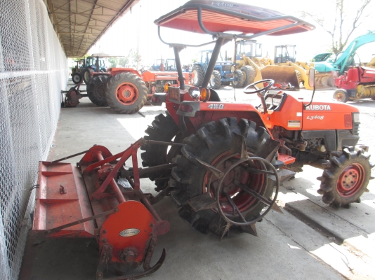 น้องร็อค มาแล้ว KUBOTA L3408   คุณภาพเยี่ยม พร้อมโรตารี่ตราช้าง ล้อเหล็กติดตัวรถ