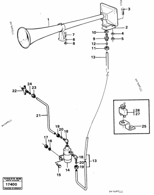 Spare part VOE 1584894 Solenoid valve (Volvo) Spare part VOE 1584894 Solenoid valve (Volvo)
