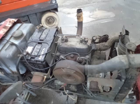 ขายถูก-รถไถนา SHIBUARA: SU1540--ขับเคลื่อน 4 ล้อ 2 เพลา 15 HP