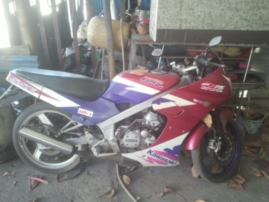 ขาย kawasaki KR150 ทะเบียนพร้อมชุดโอน