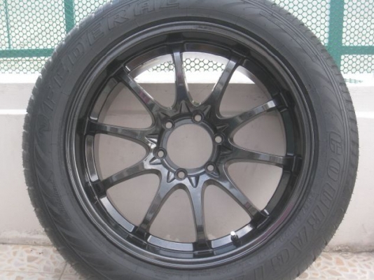 ขายล้อแม็ก CE28N 20" x 9" et 20 6 รู 139.7 +ยางใหม่ปลายปี12 (081-3747940)