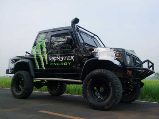 ขายด่วน คาริเบี้ยนสปอตตี็ ปี 38 ติดแก๊ส ยกสูง เทินเพลา แต่งสวย