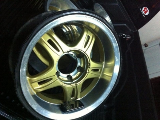 ล้อนอก speed line 17x8.5 ออฟ-10 4 วง เดิมๆ