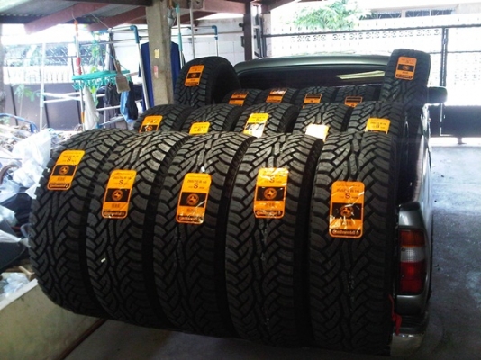 ยางใหม่ Continental รุ่น Conti Cross Contact AT 265-70 R16 ปี13