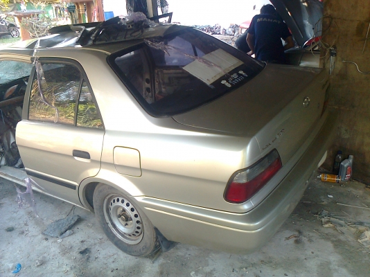 ขายเป็นอะหลั่ย โซรูน่าปี98รถเกิดอุบัตติเหตุ ตามรูปใครอยากได้ชิ้นไหนถอดขายทุกตัวบริการจัดส่งทางไปรษณีย์ (แยกขายตัดตูด เบาะ แผงคอลโซล เรือนไมล์ แผงข้างประตู ประตู แก้มขวา หรืออุปกรณ์เครื่องเกียร์ใครสนใจตรงไหนตามรูปบอกมา