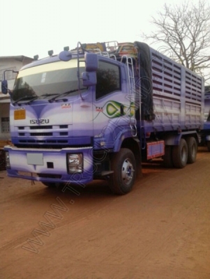 รถบรรทุก พ่วงดั๊มพ์ แม่-ลูก ยี่ห้อ ISUZU 360 แรงม้า