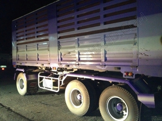 รถบรรทุก พ่วงดั๊มพ์ แม่-ลูก ยี่ห้อ ISUZU 360 แรงม้า