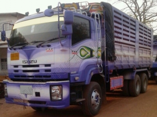 รถบรรทุก พ่วงดั๊มพ์ แม่-ลูก ยี่ห้อ ISUZU 360 แรงม้า