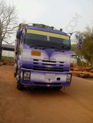 รถบรรทุก พ่วงดั๊มพ์ แม่-ลูก ยี่ห้อ ISUZU 360 แรงม้า