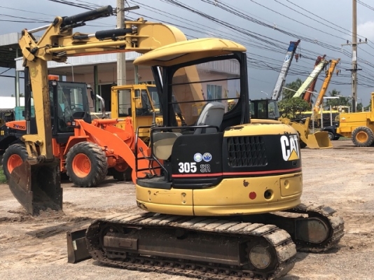ขายรถขุด CAT 305SR คอลโทรลสั้น ปั้มนิ้ว นำเข้าเองจากญี่ปุ่น สภาพสวยพร้อมใช้ มีVDOการทำงานครับ