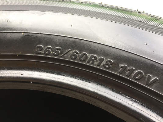 ยาง FALKEN 265-60-18 ปี 16 ครบชุด 4 เส้น 2500 ไม่บวมไม่กินข้างดอกยางเหลือเยอะเอาไปวิ่งกันใด้อีกยาวค่ ยาง FALKEN 265-60-18 ปี 16 ครบชุด 4 เส้น 2500 ไม่บวมไม่กินข้างดอกยางเหลือเยอะเอาไปวิ่งกันใด้อีกยาวค่