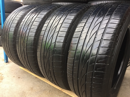 ยาง FALKEN 265-60-18 ปี 16 ครบชุด 4 เส้น 2500 ไม่บวมไม่กินข้างดอกยางเหลือเยอะเอาไปวิ่งกันใด้อีกยาวค่