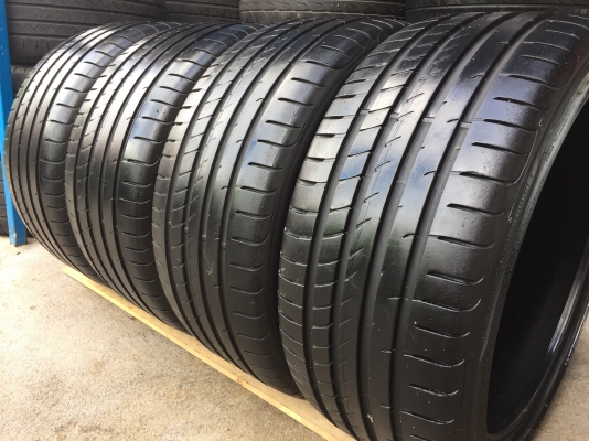 ยาง Goodyear 235-40-18 255 35 18 ปี 13 1 ปี 12 3 ครบชุด 4 เส้น 2000 ไม่บวมไม่กินข้างดอกยางเหลือเยอะเ