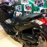 (ผ่อนได้) N Max 2018 สีดำด้าน สีเข้มอมตะ ลงล้อเล็ก 57900