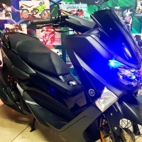 (ผ่อนได้) N Max 2018 สีดำด้าน สีเข้มอมตะ ลงล้อเล็ก 57900