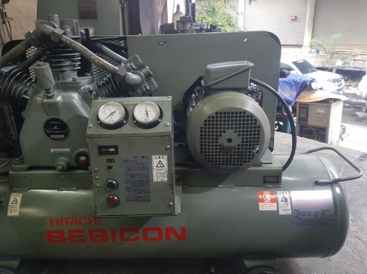 **ขายถูกๆ ปั้มลมมือสองจากญี่ปุ่น** HITACHI-BEBICON 10 แรง ทดสอบเรียบร้อย ทุกระบบทำงานได้ดีมากๆ นิ่งๆเงียบๆพร้อมใช้งานครับ **ขายถูกๆ ปั้มลมมือสองจากญี่ปุ่น** HITACHI-BEBICON 10 แรง ทดสอบเรียบร้อย ทุกระบบทำงานได้ดีมากๆ นิ่งๆเงียบๆพร้อมใช้งานครับ