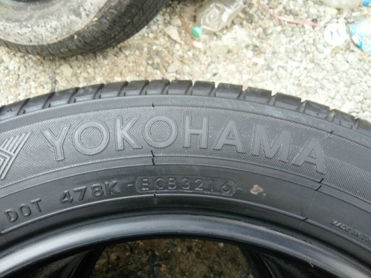ขายยาง 205/55R16 YOKOHAMA ปี16 ดอกยางเต็มสวยสดทุกเส้น ชุดละ 2400 บาท พร้อมใส่ ถ่วง ฟรี
