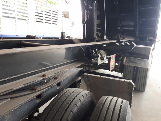 ลูกพ่วงดัมพ์ 3 เพลาแท้ ยาว 6.50 เมตร อู่รติภัทร #ยังไม่เคยใช้งาน ยางใหม่ พร้อมใช้งาน ทะเบียนเต็มเพิ่งต่อมา