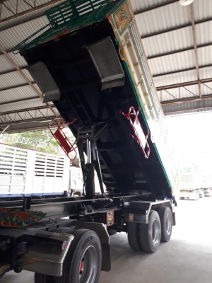 ลูกพ่วงดัมพ์ 3 เพลาแท้ ยาว 6.50 เมตร อู่รติภัทร #ยังไม่เคยใช้งาน ยางใหม่ พร้อมใช้งาน ทะเบียนเต็มเพิ่งต่อมา