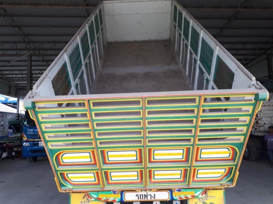 ลูกพ่วงดัมพ์ 3 เพลาแท้ ยาว 6.50 เมตร อู่รติภัทร #ยังไม่เคยใช้งาน ยางใหม่ พร้อมใช้งาน ทะเบียนเต็มเพิ่งต่อมา