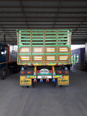 ลูกพ่วงดัมพ์ 3 เพลาแท้ ยาว 6.50 เมตร อู่รติภัทร #ยังไม่เคยใช้งาน ยางใหม่ พร้อมใช้งาน ทะเบียนเต็มเพิ่งต่อมา