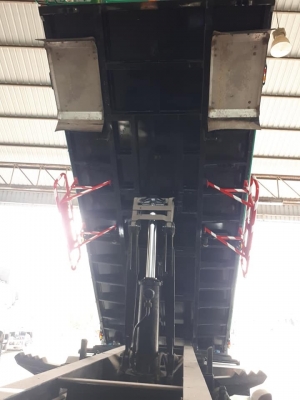 ลูกพ่วงดัมพ์ 3 เพลาแท้ ยาว 6.50 เมตร อู่รติภัทร #ยังไม่เคยใช้งาน ยางใหม่ พร้อมใช้งาน ทะเบียนเต็มเพิ่งต่อมา