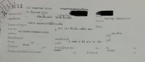 พ่วง 24 ล้อ ฮีโน่ ซี่รี่ 700 เครื่อง E13C 410 แรง (ยุโรป) กระบะมิเนียม - ดั้ม อู่ซุ๋นชัย แม่ยาว 6.60 เมตร ปี 56 ลูกยาว 6.80 เมตร ปี 59