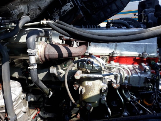 พ่วง 24 ล้อ ฮีโน่ ซี่รี่ 700 เครื่อง E13C 410 แรง (ยุโรป) กระบะมิเนียม - ดั้ม อู่ซุ๋นชัย แม่ยาว 6.60 เมตร ปี 56 ลูกยาว 6.80 เมตร ปี 59