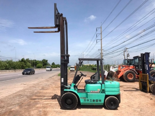 ขายรถฟอร์คลิฟต์ MITSUBISHI FG30D รถนอกนำเข้าเองจากญี่ปุ่น สภาพสวยพร้อมใช้ มีVDOการทำงานครับ