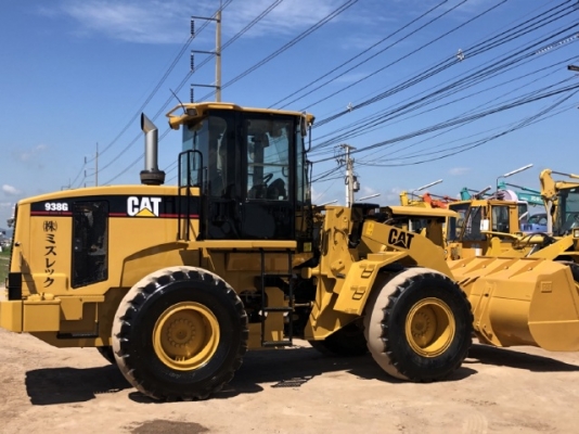 ขายรถตักล้อยาง CAT 938G (4,XXX ชั่วโมง) นำเข้าเองจากญี่ปุ่น สภาพสวยพร้อมใช้ มีVDOการทำงานครับ
