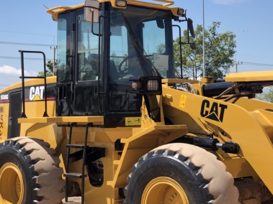 ขายรถตักล้อยาง CAT 938G (4,XXX ชั่วโมง) นำเข้าเองจากญี่ปุ่น สภาพสวยพร้อมใช้ มีVDOการทำงานครับ