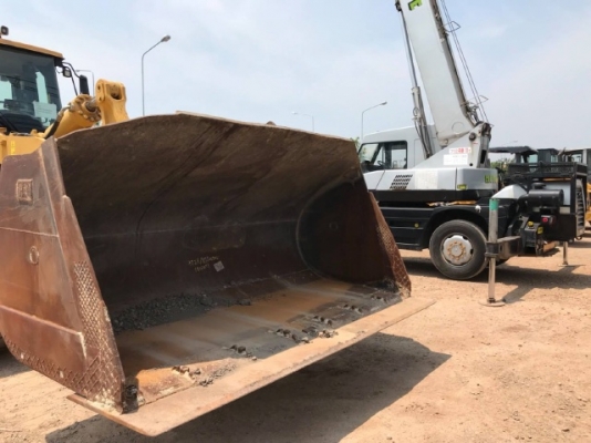 ขายรถตักล้อยาง CAT 972H ปี 2011 นำเข้าเองจากญี่ปุ่น สภาพสวยพร้อมใช้ มีVDOการทำงานครับ