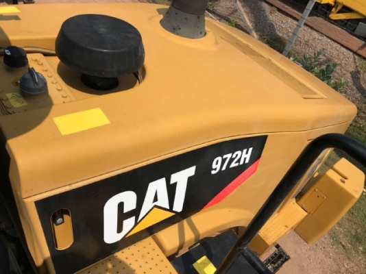 ขายรถตักล้อยาง CAT 972H ปี 2011 นำเข้าเองจากญี่ปุ่น สภาพสวยพร้อมใช้ มีVDOการทำงานครับ