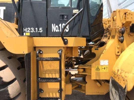 ขายรถตักล้อยาง CAT 972H ปี 2011 นำเข้าเองจากญี่ปุ่น สภาพสวยพร้อมใช้ มีVDOการทำงานครับ