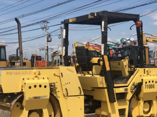 ขายรถบด BOMAG BW164AD-2 นำเข้าเองจากญี่ปุ่น สภาพสวยพร้อมใช้ มีVDOการทำงานครับ
