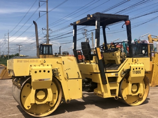 ขายรถบด BOMAG BW164AD-2 นำเข้าเองจากญี่ปุ่น สภาพสวยพร้อมใช้ มีVDOการทำงานครับ