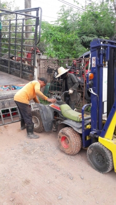 ขอบคุณลูกค้า จากโคราชมากครับ มาอุดหนุน ทั้ง รถขุก แบคโฮ และ รถ ATV ของเราไปขี่ชิวในไร่ครับ