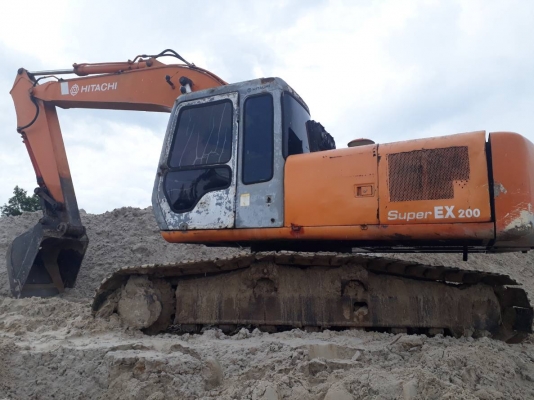 มีVDOให้ชม. HITACHI.EX200-2 มีแอร์พร้อม ราคา 250,000
