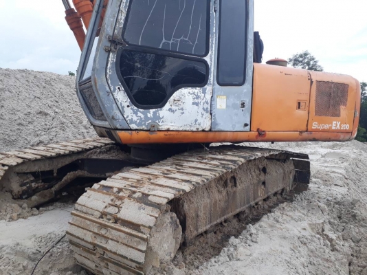 มีVDOให้ชม. HITACHI.EX200-2 มีแอร์พร้อม ราคา 250,000